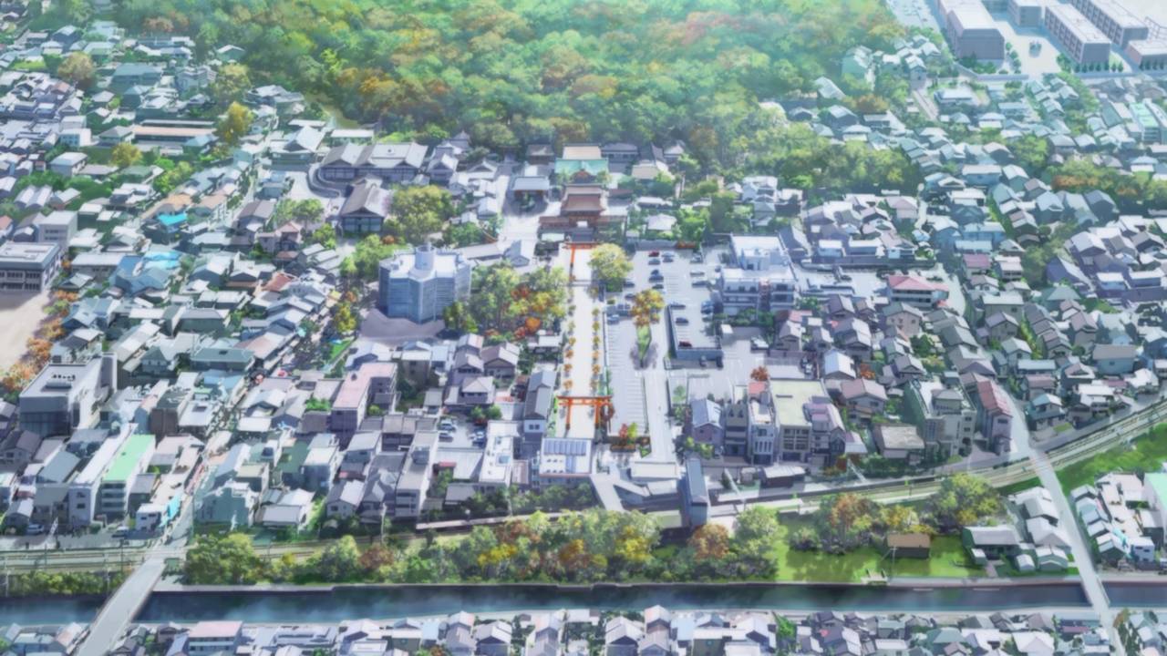 일본 동네+신사 분위기 낭낭한 애니메이션.jpg | 인스티즈