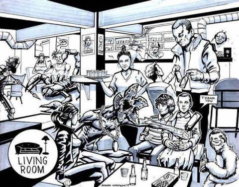 미국 작가가 묘사한 이태원 jpg | 인스티즈