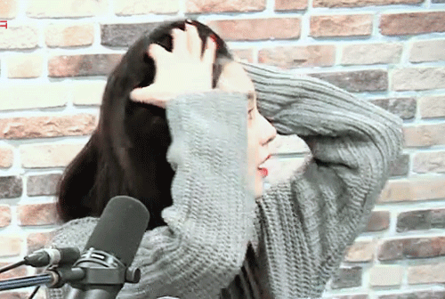 청순한 흑발 아이린.gif | 인스티즈