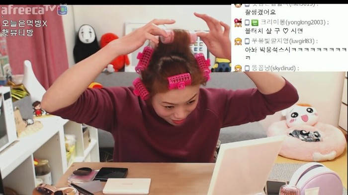 BJ 입짧은햇님이 먹방만 해야되는 이유 (feat.셀프 파마) | 인스티즈