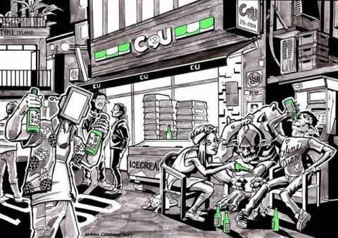 미국 작가가 묘사한 이태원 jpg | 인스티즈