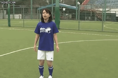 흔한 일본 여자 아나운서의 운동신경 | 인스티즈