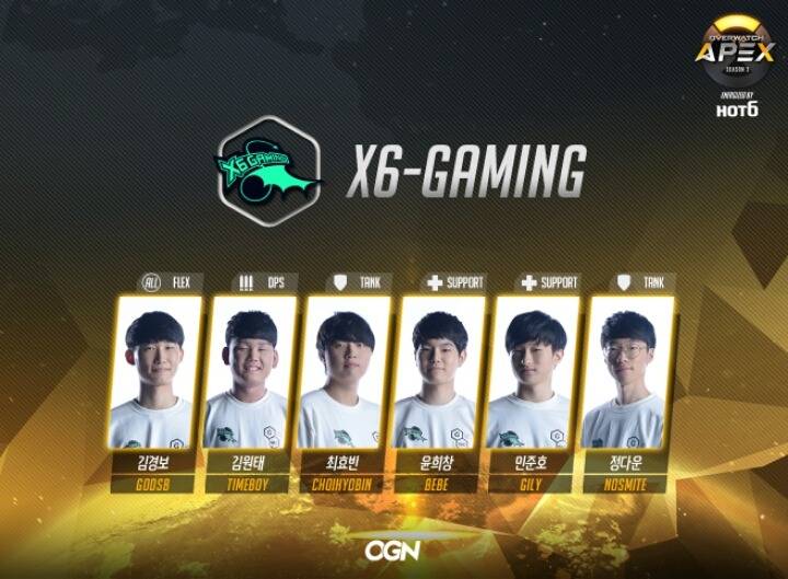 [오버워치] APEX 시즌3 팀 로스터 | 인스티즈