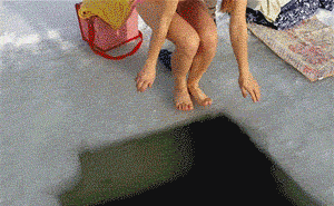 비키니 입고 얼음물 입수 ㄷㄷㄷ.gif | 인스티즈