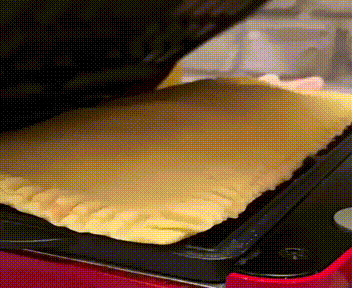 신기한 와플 피자.gif | 인스티즈