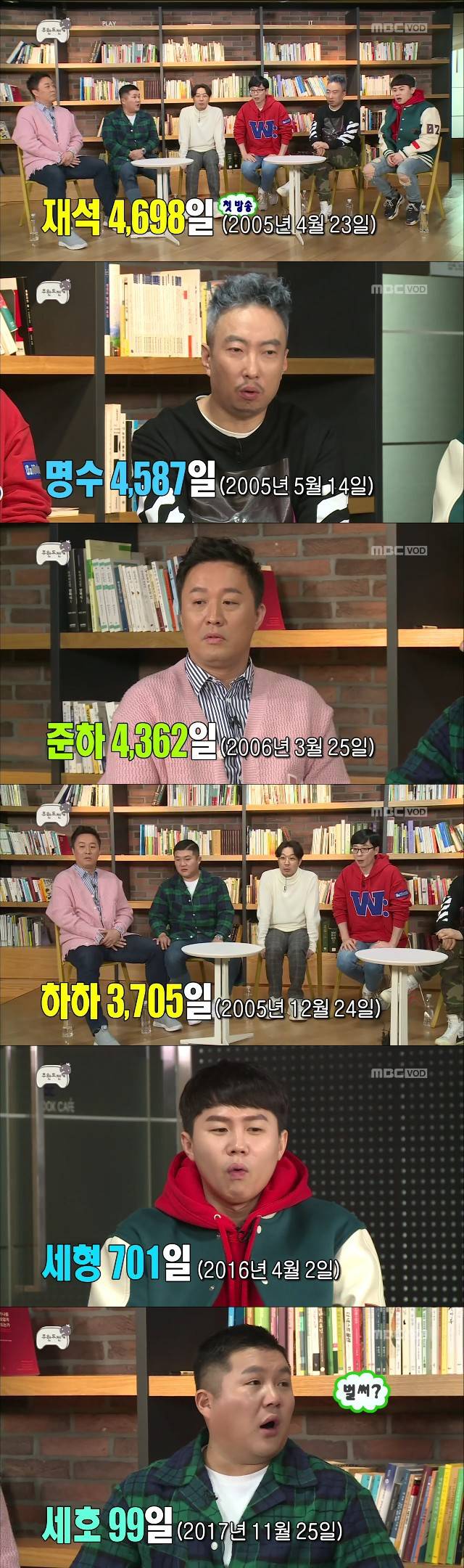 [무한도전] 멤버별 짬밥 계산기 | 인스티즈