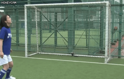 흔한 일본 여자 아나운서의 운동신경 | 인스티즈