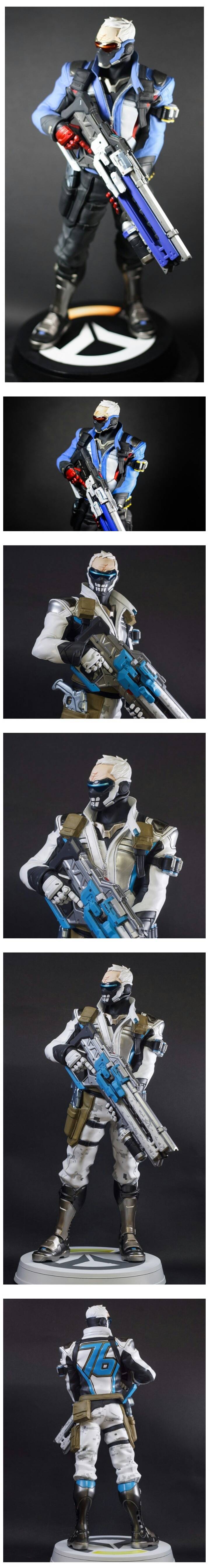 루리웹에서 난리났던... 도색 작업한 오버워치 솔저 피규어 | 인스티즈