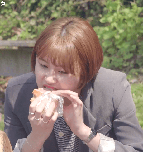 먹는 모습도 다 다른 트와이스 채영,쯔위,미나,사나 | 인스티즈