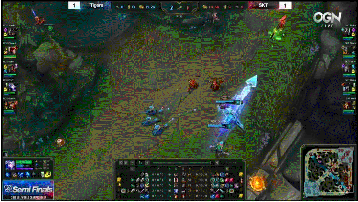 [LOL] 오늘자 롤드컵 애쉬 - 미포 궁연계 ㄷㄷ | 인스티즈