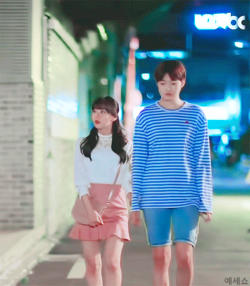 [청춘시대] 보는 사람 괜히 기분 흐뭇하게 만든 조은-정예은 마중 장면.jpgif | 인스티즈