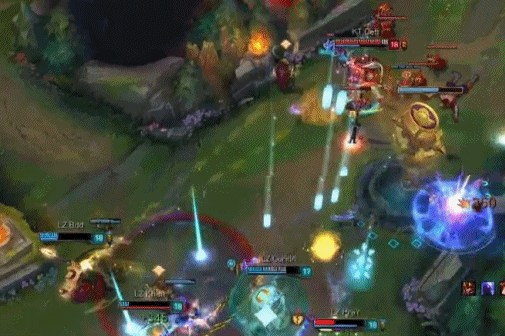 [LOL] 케스파컵 5경기 마지막 한타 분석.gif | 인스티즈