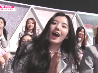 여자아이돌에선 본적 없던 장군감 캐릭터 퀸시연.gif (프로듀스101) | 인스티즈