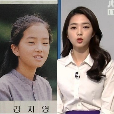 강지영 아나운서 졸업사진 | 인스티즈