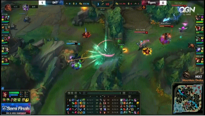 [LOL] 오늘자 롤드컵 애쉬 - 미포 궁연계 ㄷㄷ | 인스티즈