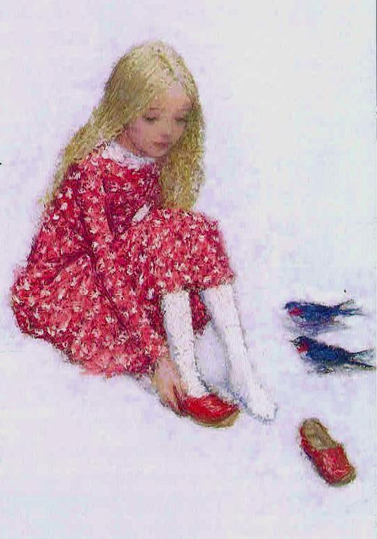 [ChristianBirmingham] 진짜 겨울 왕국에 온것 같은 눈의 여왕 삽화 일러스트 | 인스티즈