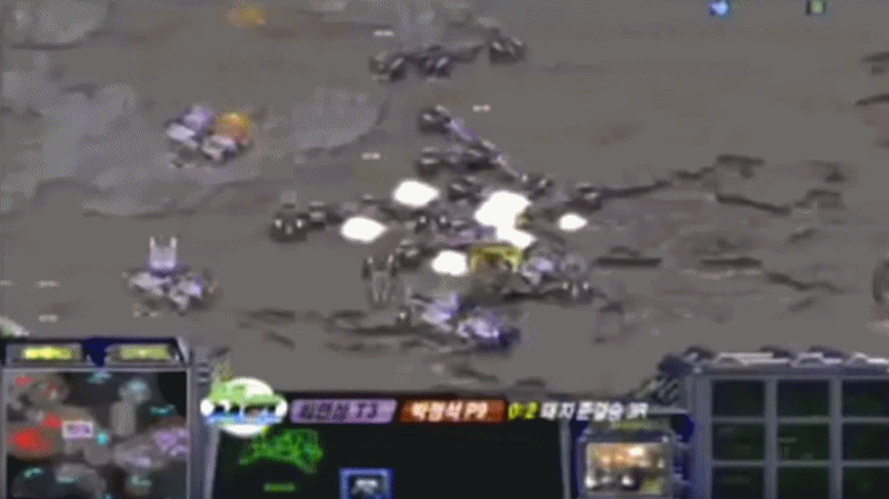 [스타크래프트] 스파이더 마인의 활약.gif | 인스티즈