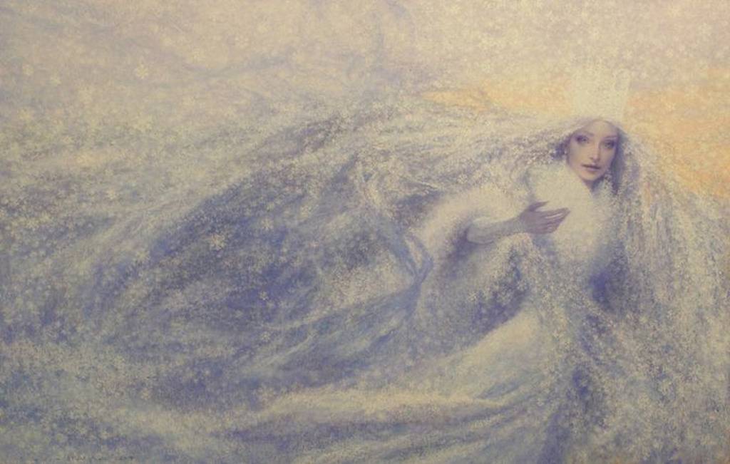 [ChristianBirmingham] 진짜 겨울 왕국에 온것 같은 눈의 여왕 삽화 일러스트 | 인스티즈