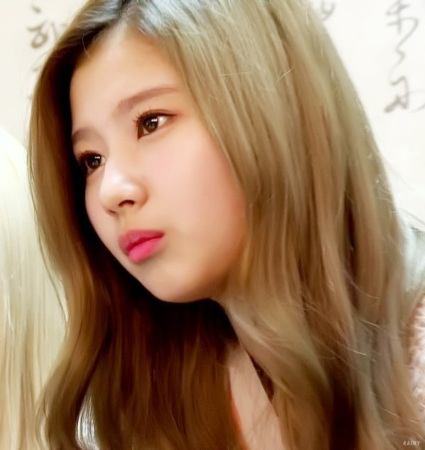 눈이 똘망똘망한 트와이스 사나.gif | 인스티즈