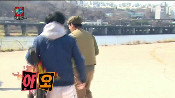 [무한도전] 헬기 몰카에 당한 1인자 유재석 | 인스티즈