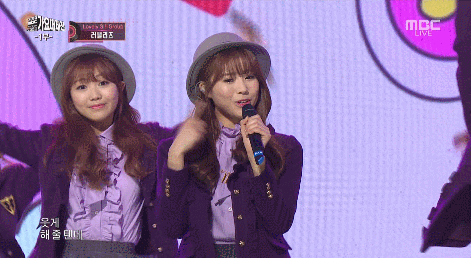 러블리즈의 댄스와 비글을 담당하고 있는 이미주.jpgif | 인스티즈