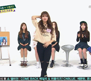 러블리즈의 댄스와 비글을 담당하고 있는 이미주.jpgif | 인스티즈