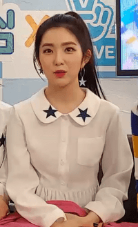 머리 묶은 아이린.gif | 인스티즈