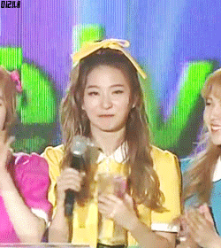 하트 날리는 귀여운 슬기.gif | 인스티즈