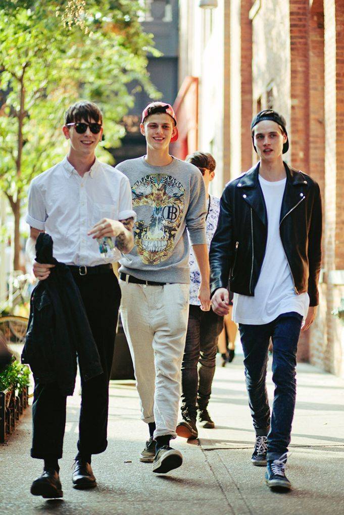 [션오프리외] 그냥 눈요기로 보는 남모델들의 길거리 패션 | 인스티즈