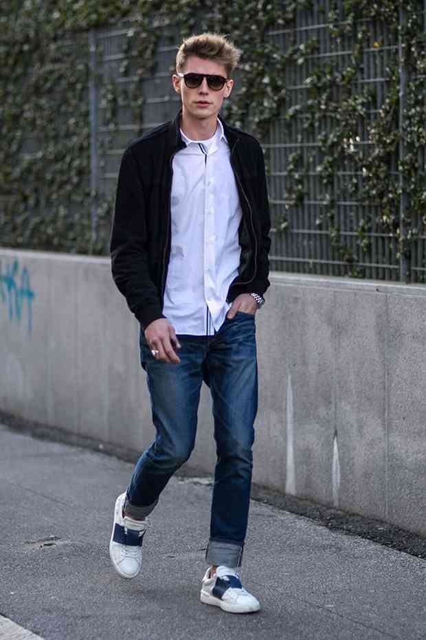 [션오프리외] 그냥 눈요기로 보는 남모델들의 길거리 패션 | 인스티즈