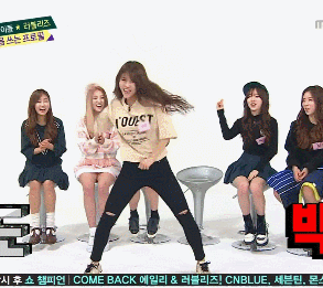 러블리즈의 댄스와 비글을 담당하고 있는 이미주.jpgif | 인스티즈