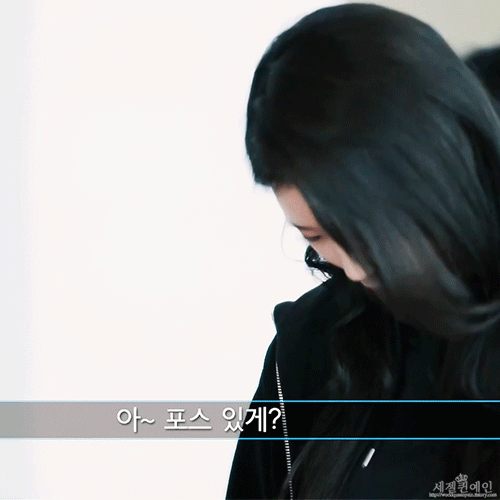 트레이닝 복 입은 러블리즈 미주.gif | 인스티즈