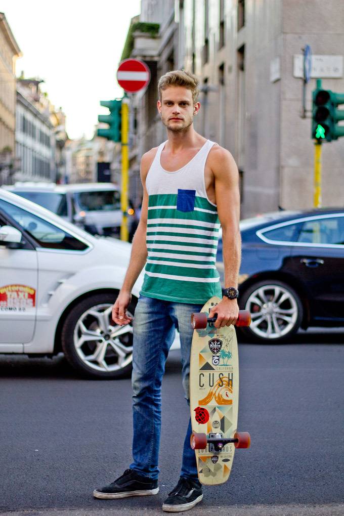 [션오프리외] 그냥 눈요기로 보는 남모델들의 길거리 패션 | 인스티즈