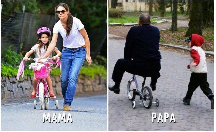 엄마와 아빠의 육아 방법 차이 | 인스티즈