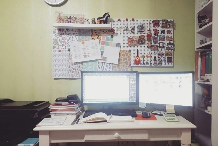 디자이너들 책상 | 인스티즈