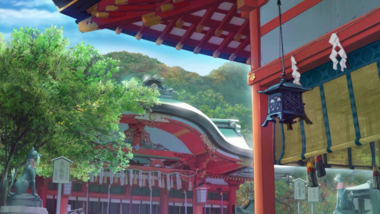 일본 동네+신사 분위기 낭낭한 애니메이션.jpg | 인스티즈