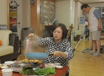 삼겹살 굽기 레전드.gif | 인스티즈