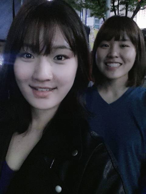 그냥 모아본 박승희와 김아랑 | 인스티즈