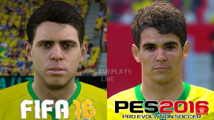 피파16 위닝2016페이스비교 (브라질국대편) | 인스티즈