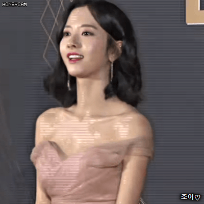 KBS 연기대상 레드카펫 우주소녀 보나.gif | 인스티즈