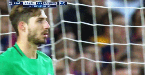 16/17시즌 챔피언스리그 캄프누의 기적.gif | 인스티즈