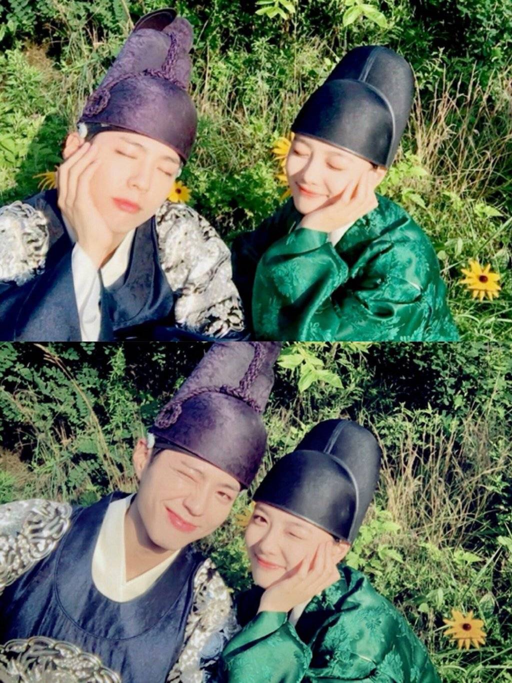 [사진] 2016년 구르미 그린 달빛으로 흥했던 박보검,김유정 .JPG | 인스티즈