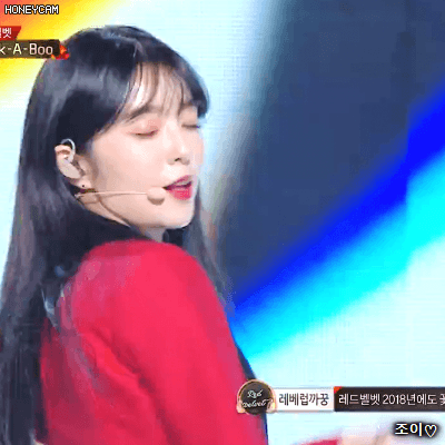 171231 MBC 가요대제전 아이린.gif | 인스티즈