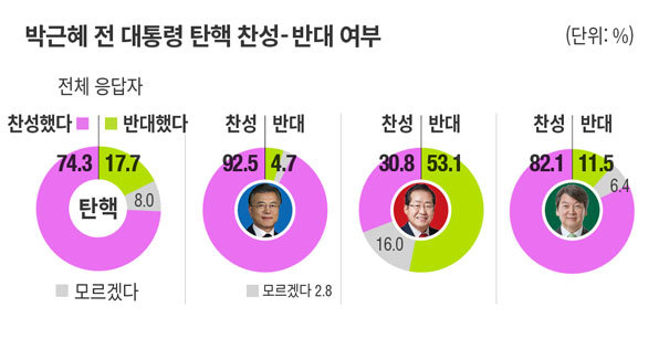 이번 19대 대선 심층 출구조사 그래프 (연령별 투표 후보 등) | 인스티즈
