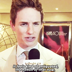 에디 레드메인이 생각하는 남자다움이란? | 인스티즈