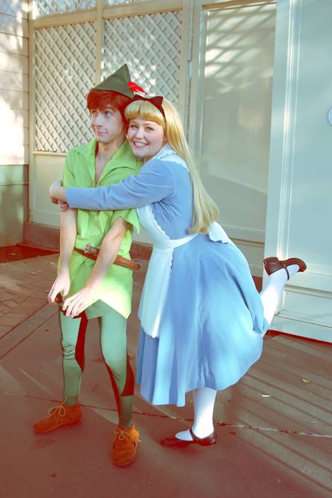 동화같은 디즈니랜드 피터팬 캐스트들.JPG | 인스티즈