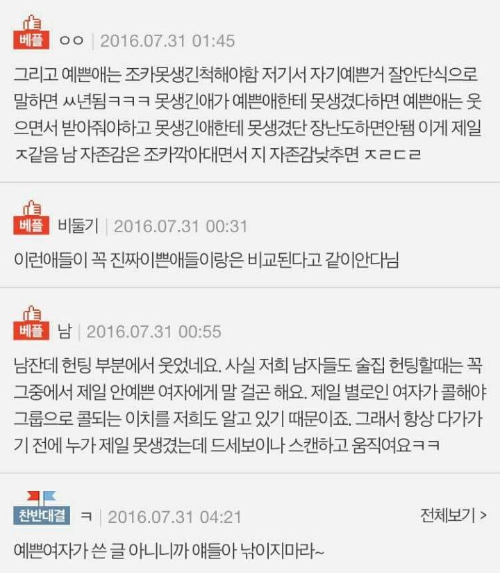 못생긴 여자들이랑 친구하기 싫은 이유 | 인스티즈