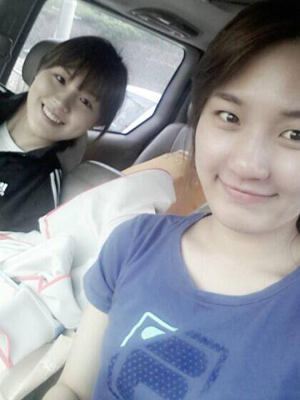 그냥 모아본 박승희와 김아랑 3 | 인스티즈