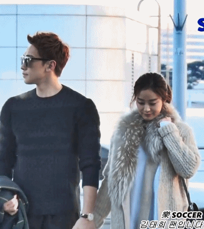 [데이터주의] 신혼여행 떠나는 비♥김태희 부부.gif | 인스티즈