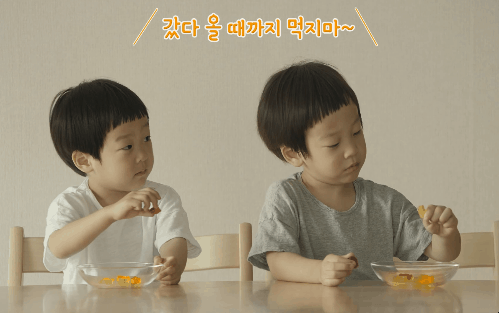 [슈돌] 싸우고 언제그랬냐는 듯이 화해하는 서언서준이 | 인스티즈